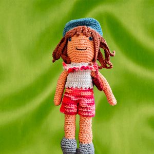 Fillette au bonnet bleu