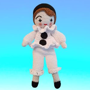 Pierrot réalisé au crochet